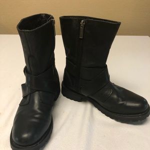 Harley Davidson Women’s Black Leather cycle Boots